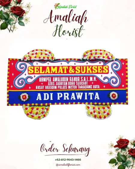 Papan Bunga Ucapan Selamat Jawa