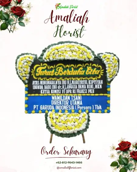 Papan Bunga Duka Jawa